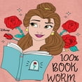 thumbnail image 3 of Disney Beauty & The Beast - 100% Book Worm - Toddler & Youth Girls Short Sleeve Graphic T-Shirt, 3 of 5
