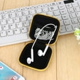 thumbnail image 4 of Hard Gadget Case Storage Pouch Big For Key Ring Headphones Cable USB Data Line, 4 of 5