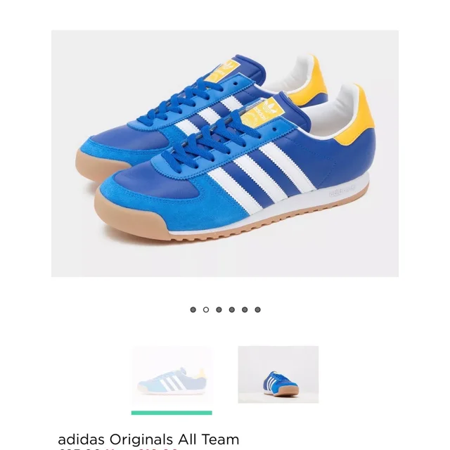 Ad-id-as Sportswear Originals All Team Trainers Men Women Shoe Sneakers Size 8