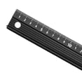 thumbnail image 6 of Cutting Ruler Metal Crafting Ruler Stainless Steel Handmade Sturdy Anticutting Portable Leather Ruler Cutting Auxiliary Ruler 20cm, 6 of 7