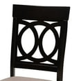 thumbnail image 4 of Lucie Modern and Contemporary Sand Fabric Upholstered 2-Piece Dining Chair Set Set, 4 of 8