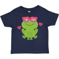 thumbnail image 3 of Inktastic Summer Frog Beach Vacation Sunglasses Girls Toddler T-Shirt, 3 of 5