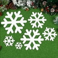thumbnail image 2 of 6 Pcs de Navidad Espuma Blanca Colgado Adornos para Atractiva Elegante mi, 2 of 9