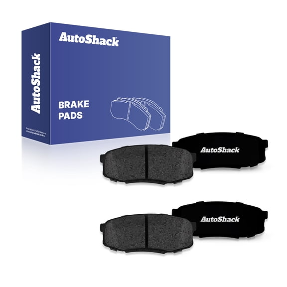 AutoShack Rear Premium Ceramic Brake Pad Set for Toyota & Lexus, Tundra 2007-2021 Sequoia 2008-2022 LX570 2008-2011, 2013-2021 Land Cruiser 2008-2011, 2013-2021, AWD 4WD RWD V6 4.0L V8 4.6L 4.7L 5.7L