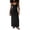 Autre, variante sur Gupgi Robe Longue Unie Mode Femme Été Sans Manches Dos Nu Col en V Ajustée Bretelles Spaghetti