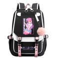 thumbnail image 1 of New European and American Cute Fur Ball Backpack for Students 16, 1 of 4