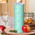 thumbnail image 2 of Pioneer Flower Floral Print Pattern 20oz Skinny Tumbler with Straw & Lid, Double Wall Vacuum Insulated Cup, Leak-Proof, Cup Holder Friendly, Hot 6H Cold 12H, 2 of 6