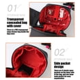 thumbnail image 4 of Deeceymbur Large Capacity Waterproof Makeup Bag Cosmetic Organizer Travel Case Toiletry with Multiple Compartments Handheld Pouch Daily Use Wash Storage Brushes, 4 of 6