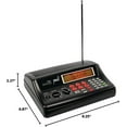 thumbnail image 3 of Whistler WS1025 Analog Desktop Scanner 300-Channel Backlit Police Scanner, Black, 3 of 8