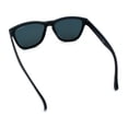 thumbnail image 6 of Polarized Mens Kush Color Mirror Pop Sport Horn Rim Sunglasses [Black - Orange Mirror], 6 of 7