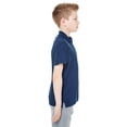 thumbnail image 4 of UltraClub Youth Cool & Dry Mesh PiquÃ©&nbsp;Polo - 8210Y, 4 of 4