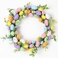 thumbnail image 2 of Easter Egg Wreath,13.7inch Artificial Easter Wreath for Front Door, with Pastel Eggs and Mixed Twigs, Easter Decorations,Farmhouse Spring Decoration, 2 of 7