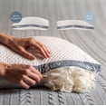 thumbnail image 2 of Pillow Eli & Elm, ergonómico, para dormir de lado, con relleno de látex refrescante, 2 of 8