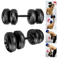 thumbnail image 4 of Dumbbell, 20-25KG Hollow Dumbbell, Hock Resistance For Exercise Arm Muscle, 4 of 8