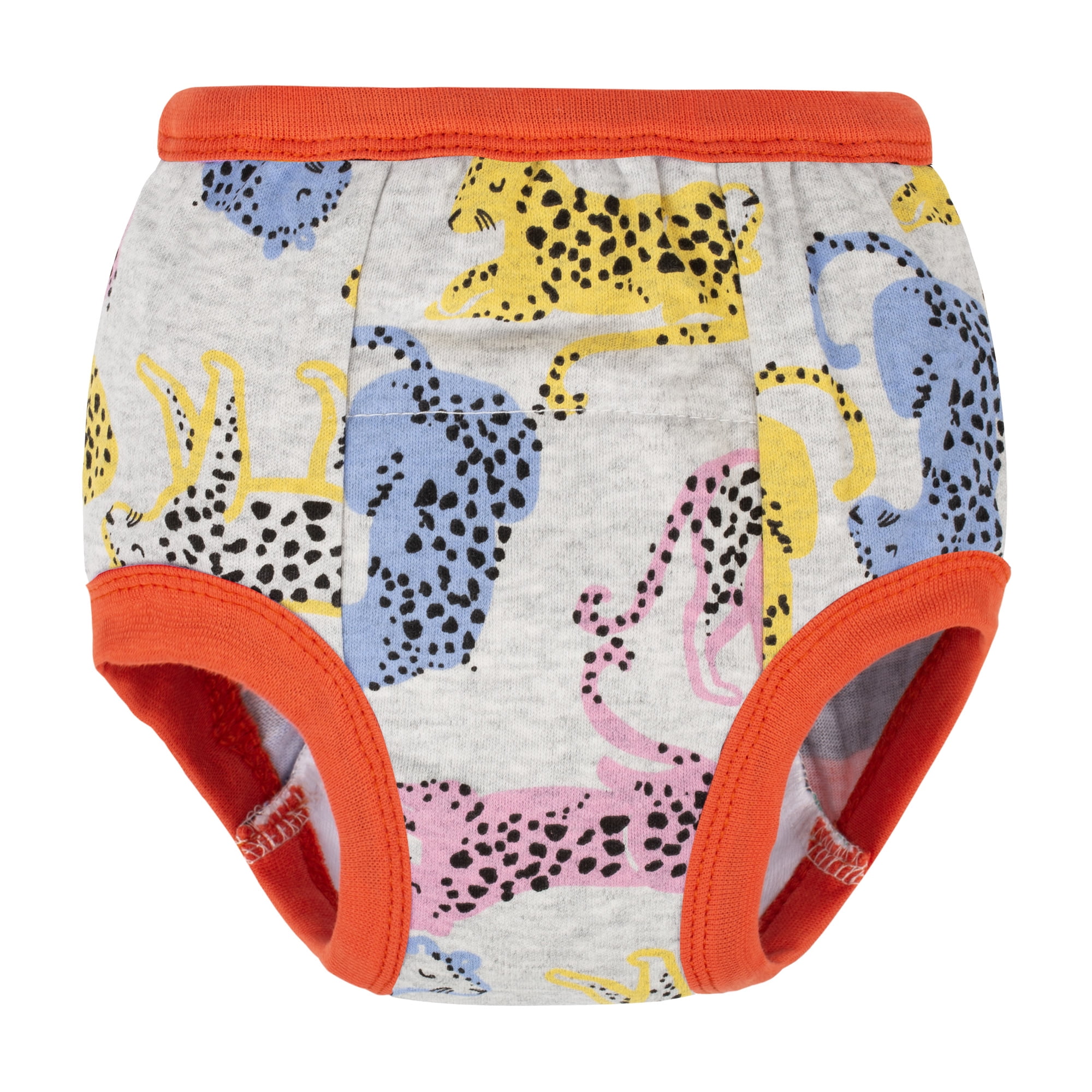 BIG ELEPHANT 10-pack Baby Potty Training Underwear, Soft 100% Cotton Absorbent Training Pants for Boys & Girls, Ages 12M-10Y