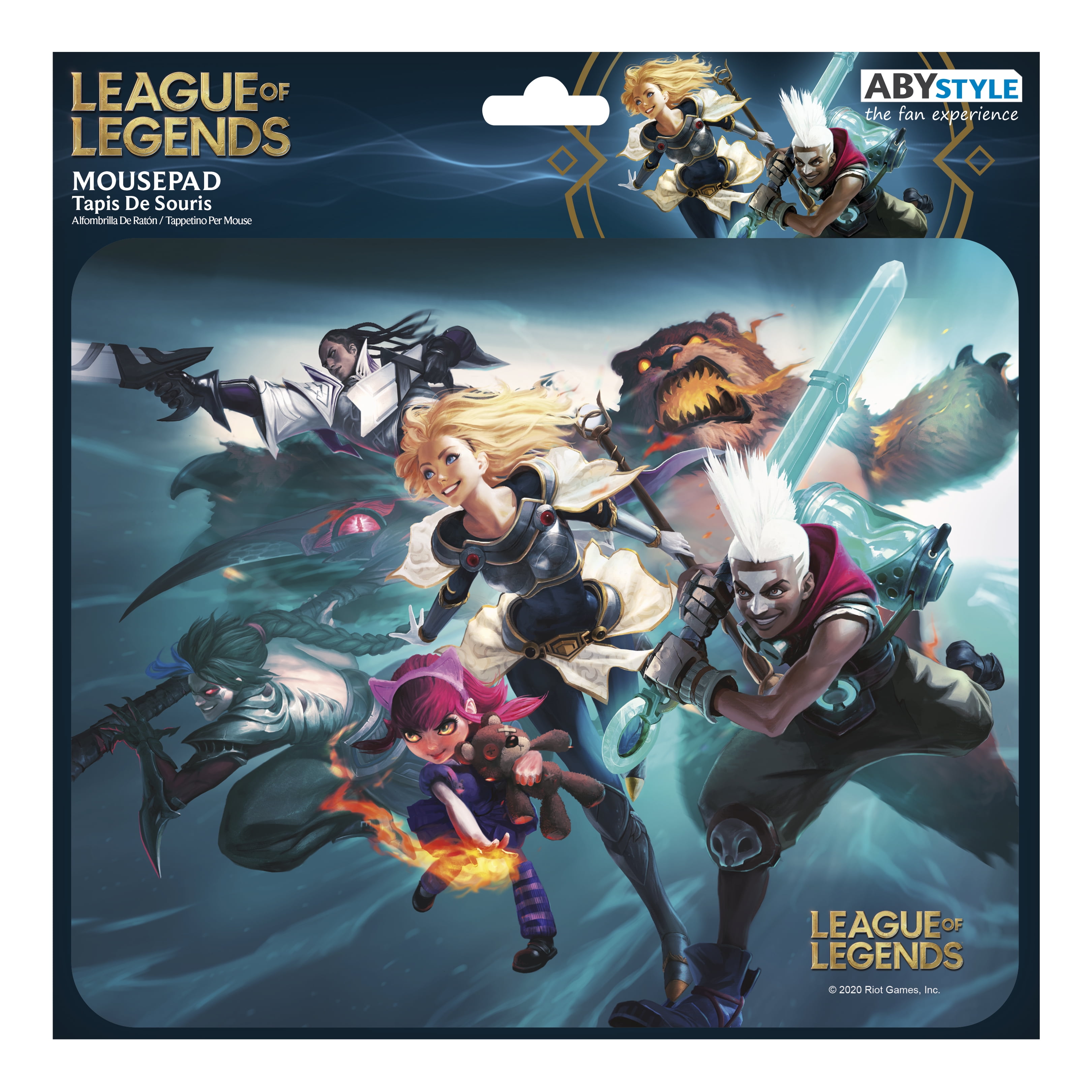 Wreedheid Kangoeroe Ophef ABYstyle League of Legends Team Mousepad 9.25" x 7.7" - Walmart.com