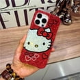 thumbnail image 1 of for iPhone 15 Pro Max Rhinestone Phone Case 14 plus  Hello Kitty 13 Pro Full Diamond 12 All-Inclusive Soft Case 14 Cartoon RJ, 1 of 5