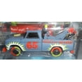 thumbnail image 3 of Johnny Lightning 1965 Chevy Truck Tow Truck (Demolition Derby) Flat Smoke Blue-G, 3 of 5
