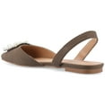thumbnail image 4 of Journee Womens Hannae Sling Back Pointed Toe Flats, Widths Available, 4 of 9
