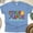 CarolinaBlue, variant on River Junkie T-Shirt, Colorful Summer River Graphic Tee for Outdoor Lovers, Navy, Size XL