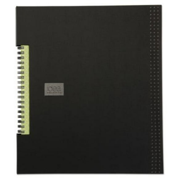 Esselte 56895 Idea Collective Professional Wirebound Hardcover Notebook, 11 X 8 1/2, Black