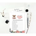 thumbnail image 3 of Inkdotpot Deer Jungle Animals Who Knows Daddy BestBaby Shower GameCards FunActivity Cards Set Of 50Party Theme, 3 of 5