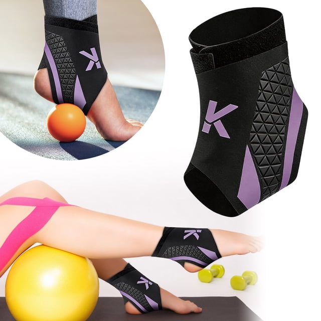 Klonfd Ankle Support Gear Wrap Style Ankle Brace Support And Stabilization Device For Protective Gear Sports Basketball For Ankle Sprain Recovery
