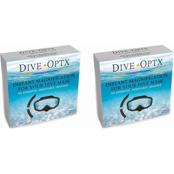 Dive OPTX 20/20 Stick-On Bifocal Lenses - 2 Pack
