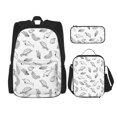 thumbnail image 1 of Easygdp Sea Turtle Mochila para Niños y Niñas con Set de Caja de Almuerzo y Estuche para Lápices 3 en 1, Mochila Escolar Estampada para Adolescentes, 1 of 7