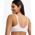 thumbnail image 2 of Women's Bali DF0084 One Smooth U Comfort Stretch Lace Underwire Bra (White 38D), 2 of 5