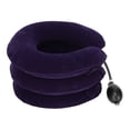 thumbnail image 4 of Dispositivo de tracción cervical inflado morado para personas mayores, soporte cervical, 4 of 14