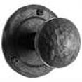 thumbnail image 2 of Acorn Manufacturing Iwbi Iron Art Hammered Round Privacy Knobset - Black, 2 of 2