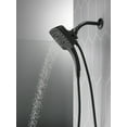 thumbnail image 4 of Delta H2Okinetic In2ition 5-Setting Two-in-One Shower - 58474-BL - Matte Black, 4 of 10