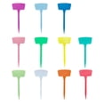 thumbnail image 6 of Farfi 10Pcs/Set Plant Labels Waterproof Insert Design Solid Color T-Shape Plastic Plant Tags for Gardening (Type 5), 6 of 13