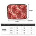 thumbnail image 2 of Valentine Roses Bloom Pink Laptop Sleeve Bag Compatible With MacBook Air / Pro iPad MateBook Tablet Surface HP Lenovo Dell ASUS Acer Laptop Computer Protective Size: 13 inch, 2 of 5