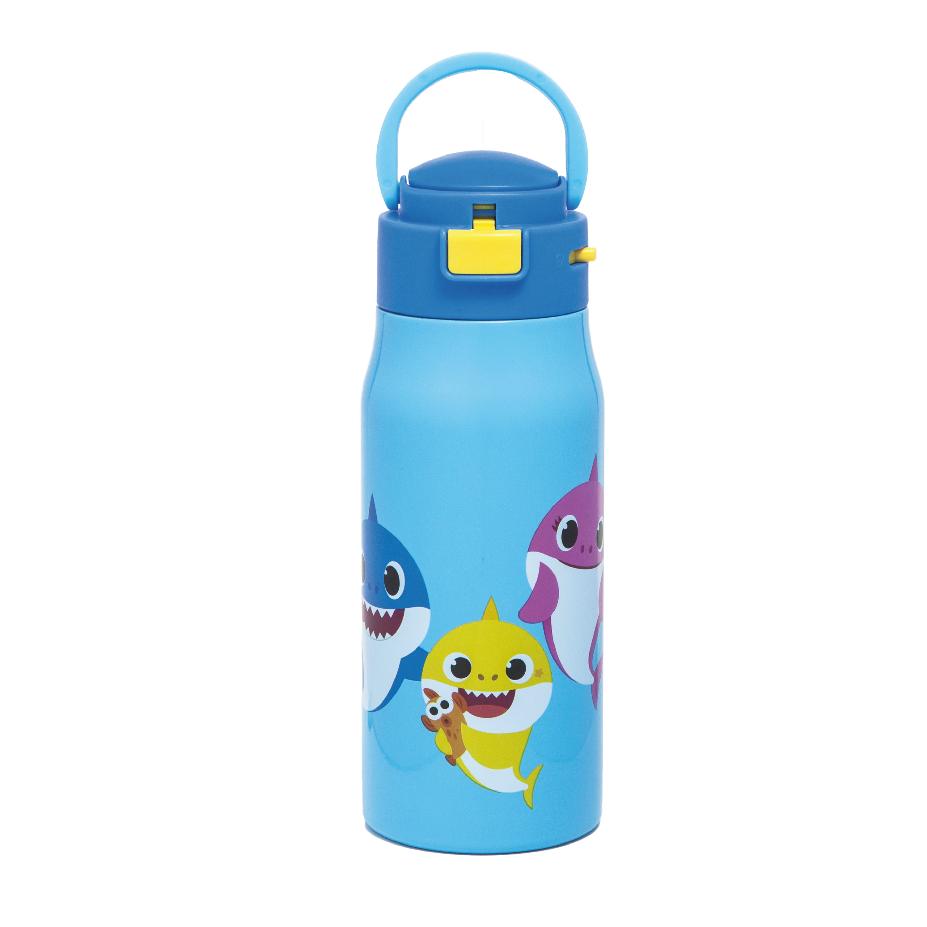 BOZ Kids Insulated Water Bottle with Straw Lid, Stainless Steel Double Wall Water  Cup-Shark, 1 - Fry's Food Stores