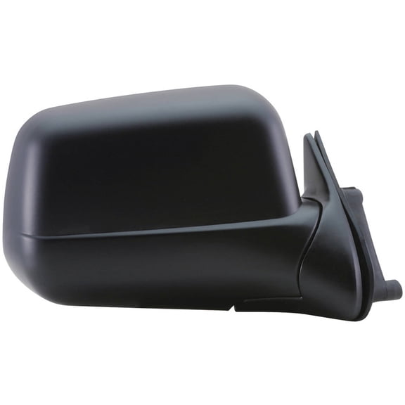 68019N - Fit System Passenger Side Mirror For 98-04 Nissan Frontier, 00-04 Xterra Black, Foldaway, Manual