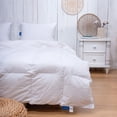 thumbnail image 7 of Melissa Linen Premium Down Comforter, Baffle Box, Ultrawarm, King Size, White, 7 of 7