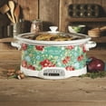 thumbnail image 4 of Mijoteuse 6,6 litres à motif floral vintage, 4 of 4