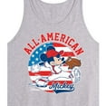 thumbnail image 2 of Disney - Americana - Mickey Americana Baseball - Men's Jersey Tank Top, 2 of 4