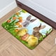 thumbnail image 3 of Alfombras de baño, alfombras para sala de estar, alfombra de área, tapete de baño La alfombra está decorada con huevos de conejito de Pascua Artículos decorativos, 3 of 6