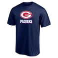 thumbnail image 2 of Men's  Navy Green Bay Packers Red White and Team T-Shirt, 2 of 3