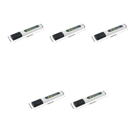 

5pcs Water Total Dissolved Solids Meter Tester Pen Faucet Tap Water TDS 0~9990 PPM Detector LCD Display