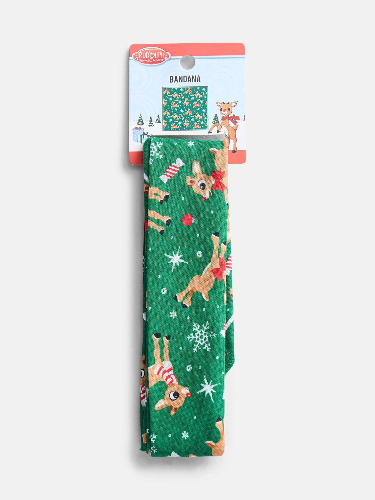 Rudolph the Red Nosed Reindeer Women's Christmas Bandana