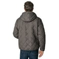 thumbnail image 6 of Free Country Men's Atlas Hooded Quilted Reversible Sherpa Jacket Mushroom XXL, 6 of 7