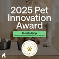 thumbnail image 6 of GORILLA GRIP Silicone Pet Feeding Mat, 100% Waterproof, Protects Floors, 18.5x11.5 Cream, 6 of 9