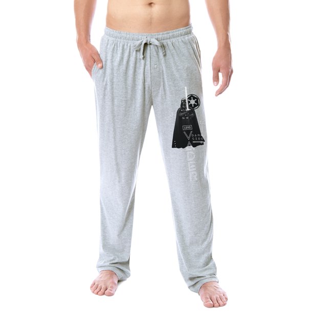 Star Wars Mens' Darth Vader Jedi Lord Dark Side Sleep Pajama Pants (X ...