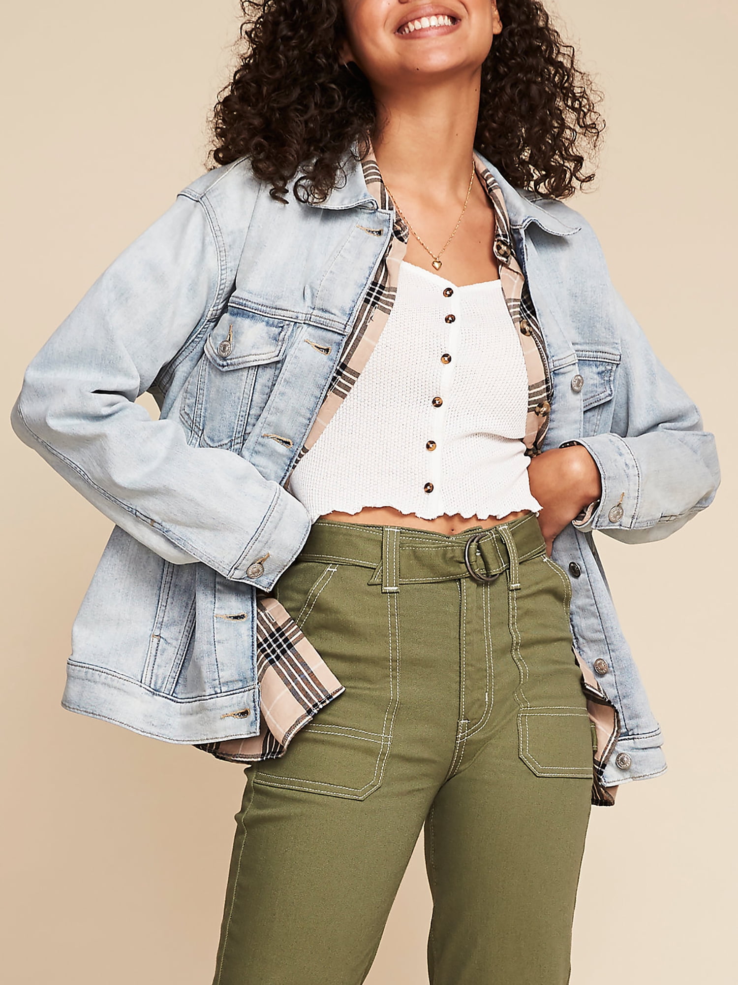 Signature by Levi Strauss & Co. Women's Boyfriend Trucker Jacket