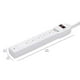 thumbnail image 3 of Amazon Basics - Protector de sobretensiones de 6 tomas, cable de 1.82 m de largo, 790 julio, color b, 3 of 6