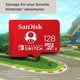 thumbnail image 3 of SanDisk 128GB microSDXC UHS-I card for Nintendo Switch - SDSQXBO-128G-AWCZA Pamolo Rápido, 3 of 5